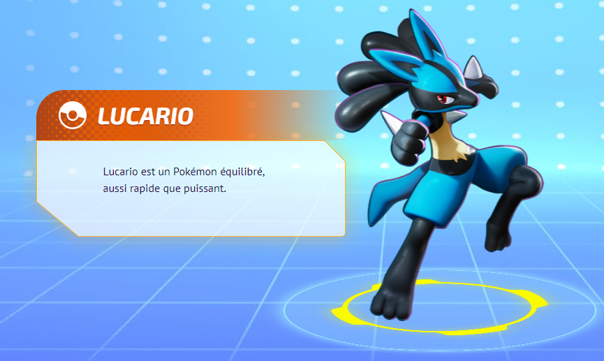 Lucario Pokemon Unite, meilleurs build, moves et objets